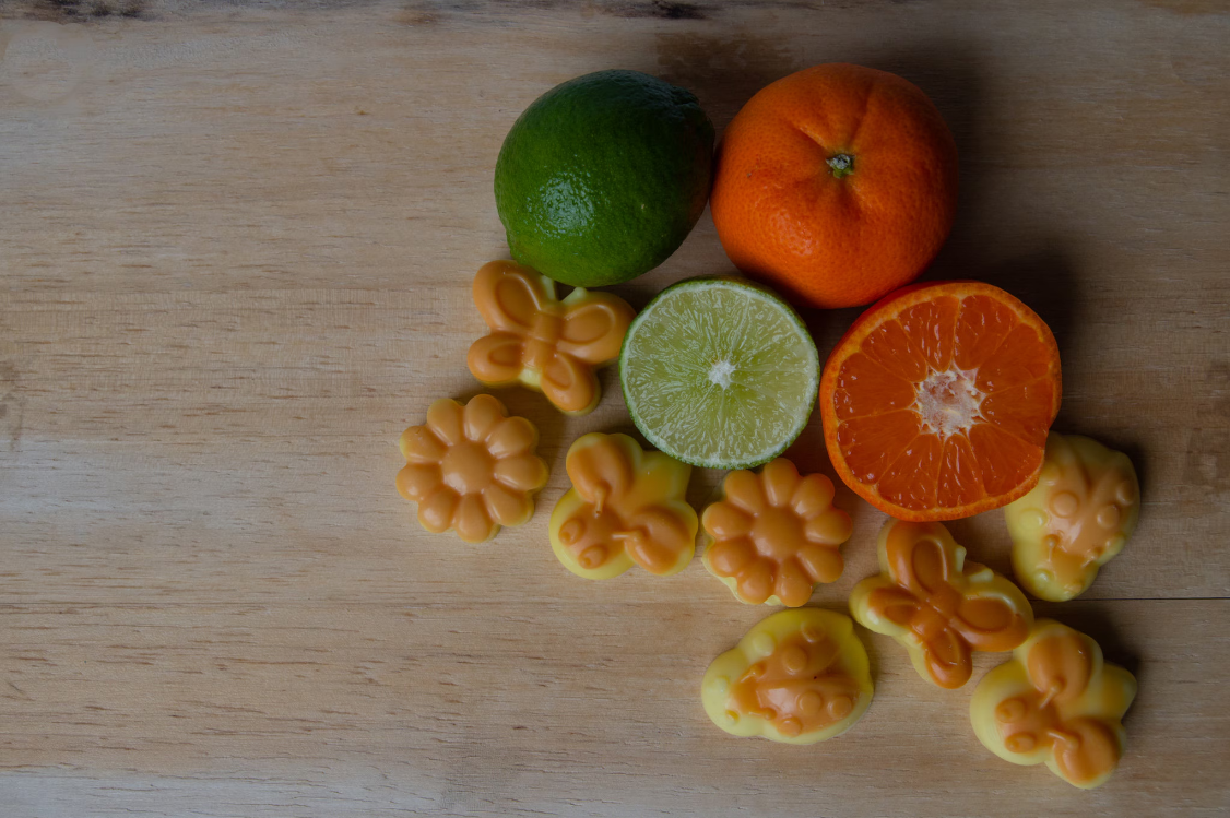 Lime, Basil and Mandarin Nature Themed Melts
