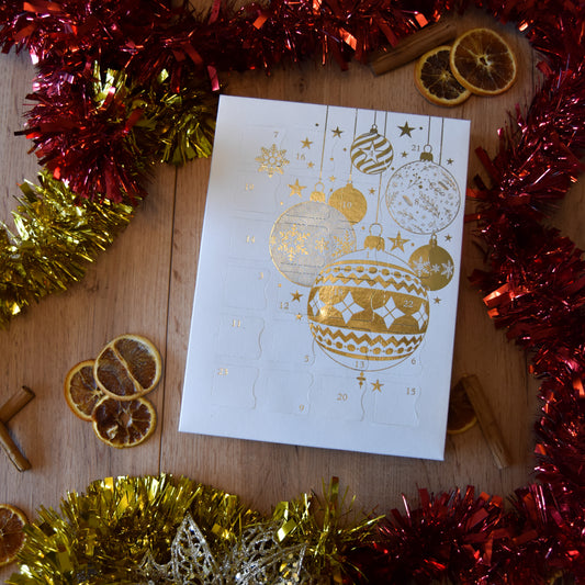 White Bauble - Luxury 24 Day Wax Melt Advent Calendar